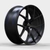 XL MONO SERIES-001 custom monoblock forged wheel in satin matte black