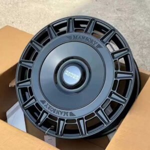 XL-MONO-SERIES-006 Concave Aerodisc Spoke Geometry XL MONO SERIES-006 deep concave solid disc forged wheel showing perimeter brake cooling vents and gloss black finish